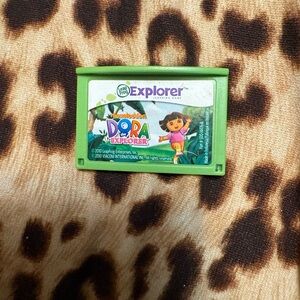 LeapFrog Explorer Dora Learning Game - Green